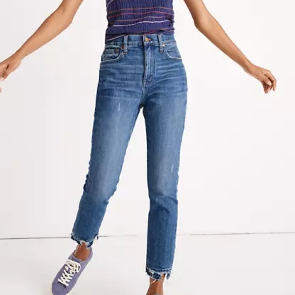 Madewell high-rise slim boy jean - size 28